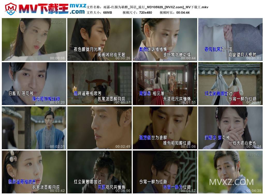 雨露-红颜为谁醉_国语_流行_MD105929